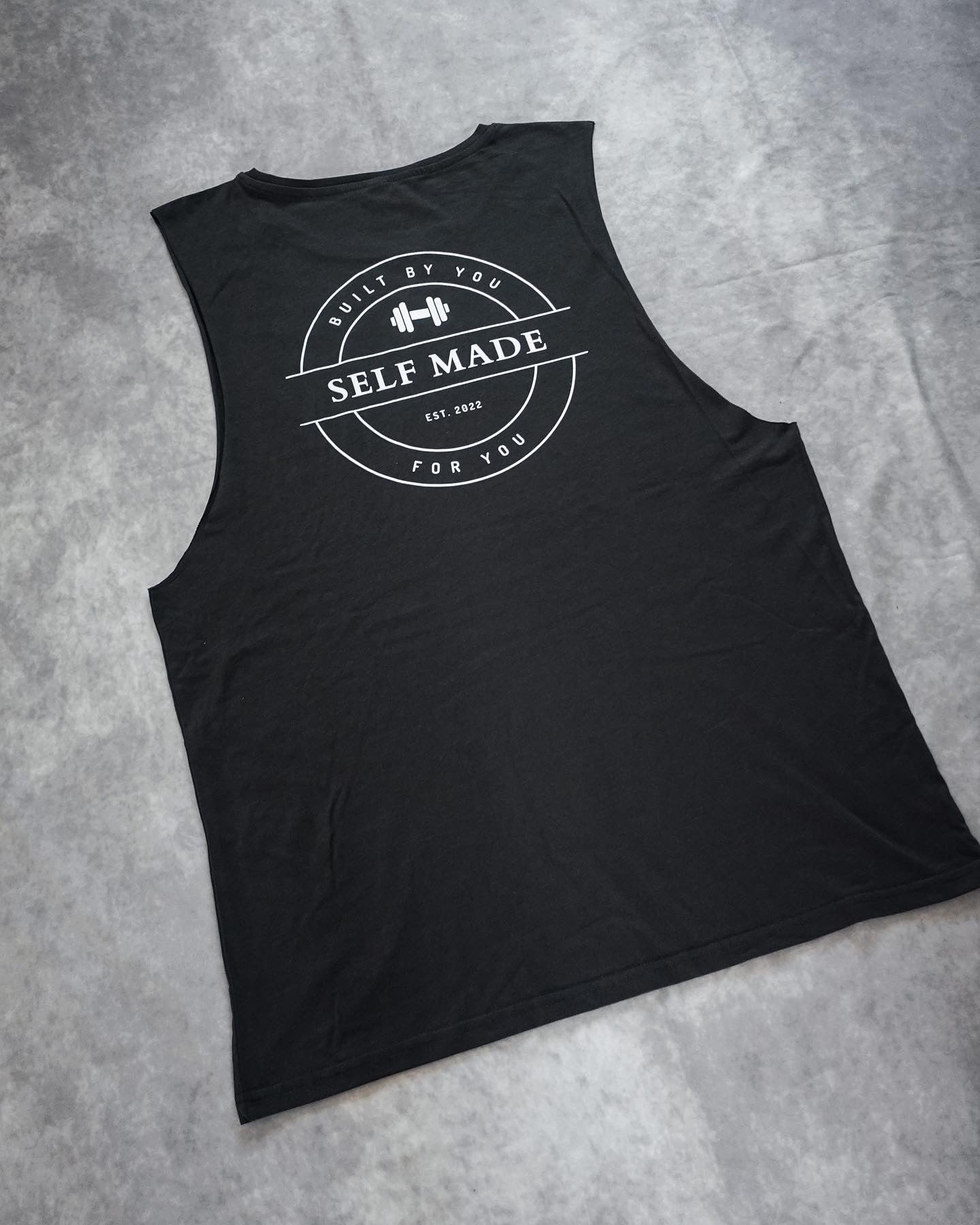 Grey & White University Tank Top