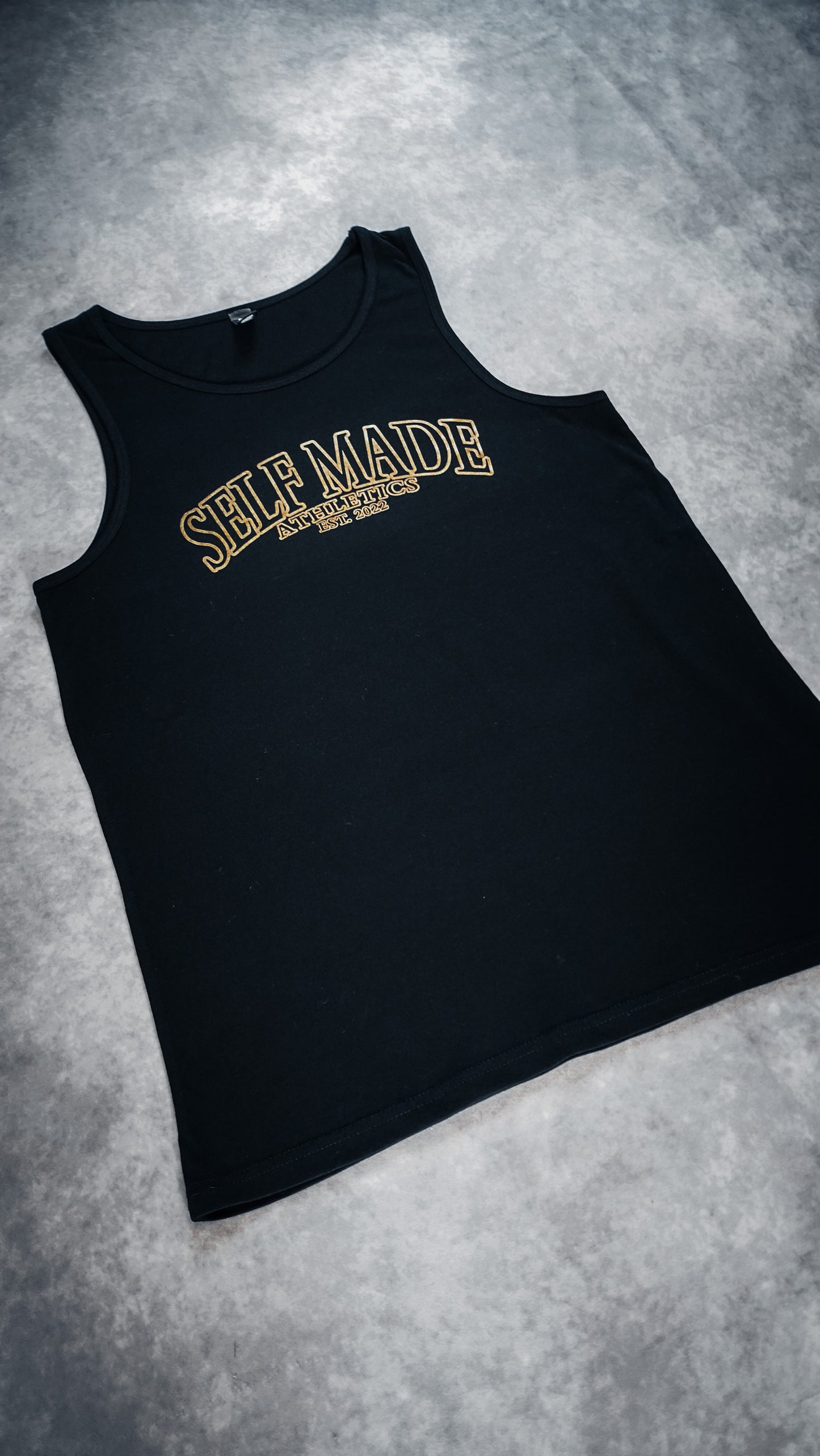 Black & Gold University Tank Top