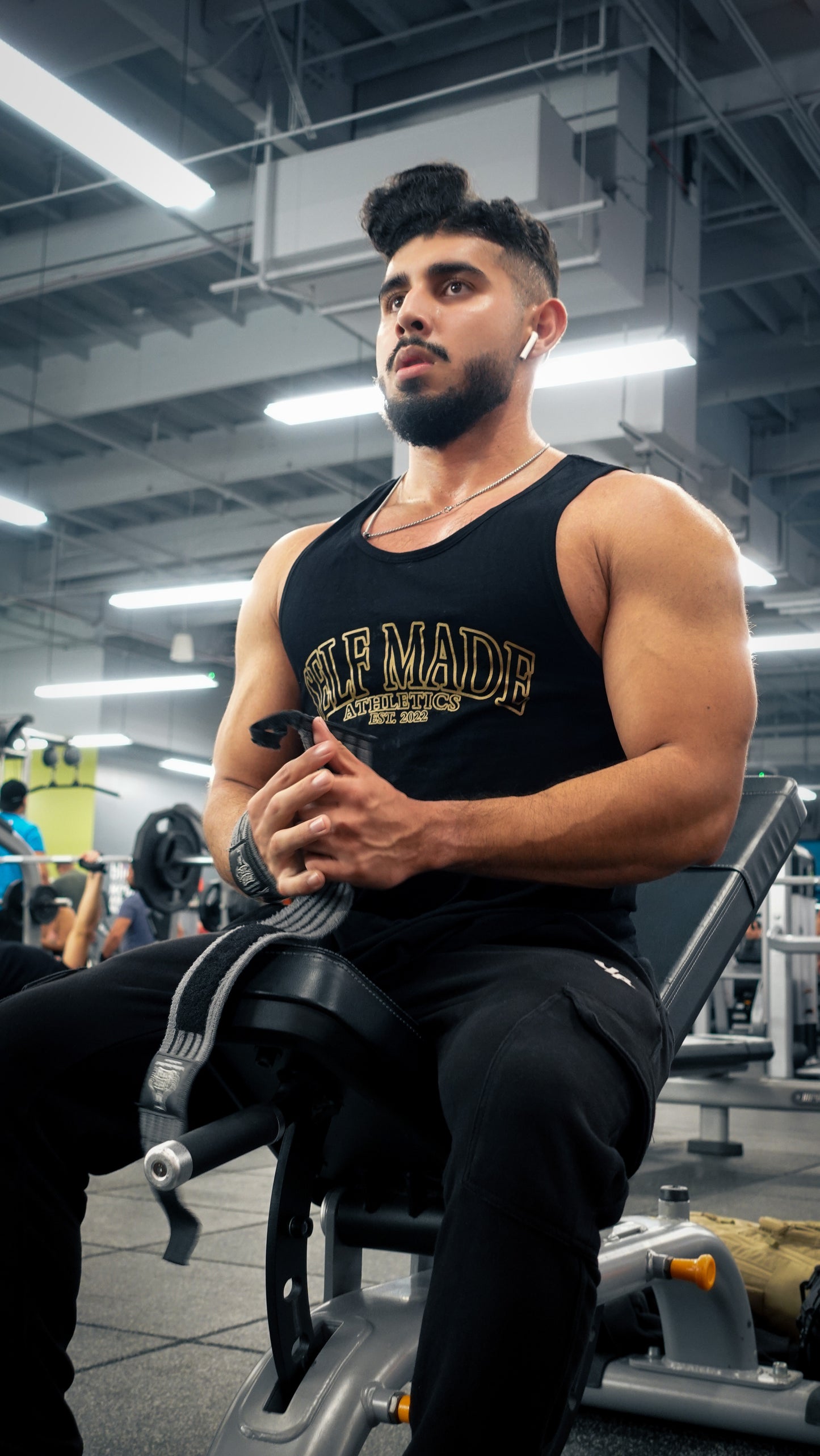 Black & Gold University Tank Top